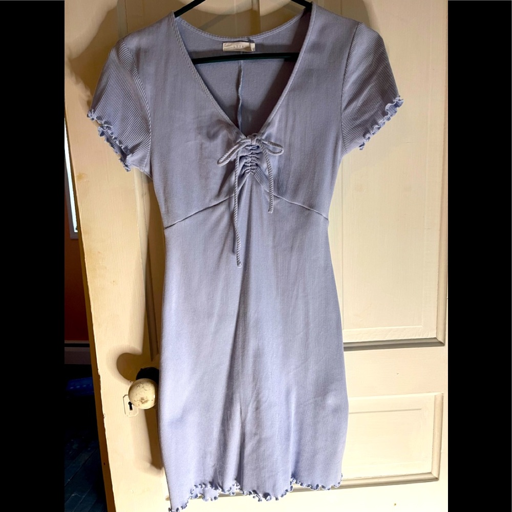 Light blue size small Lush baby doll dress